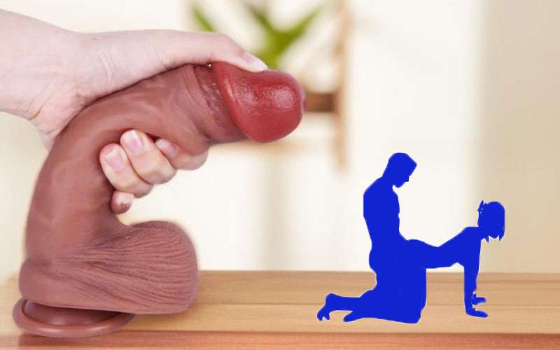 Dương vật giả gắn tường Dildo